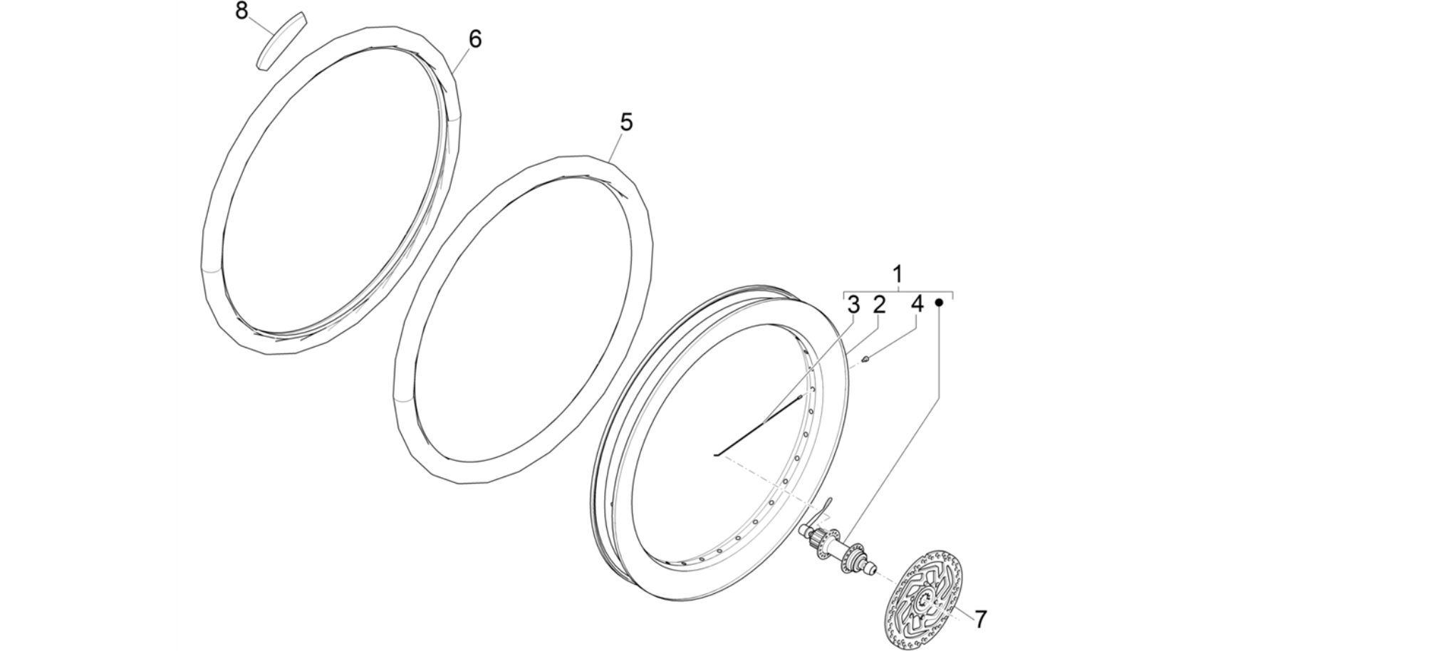 Rear wheel
