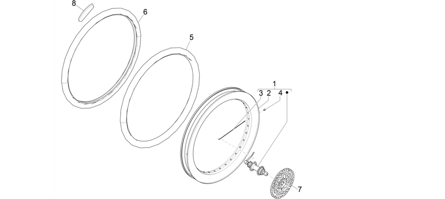 Rear wheel