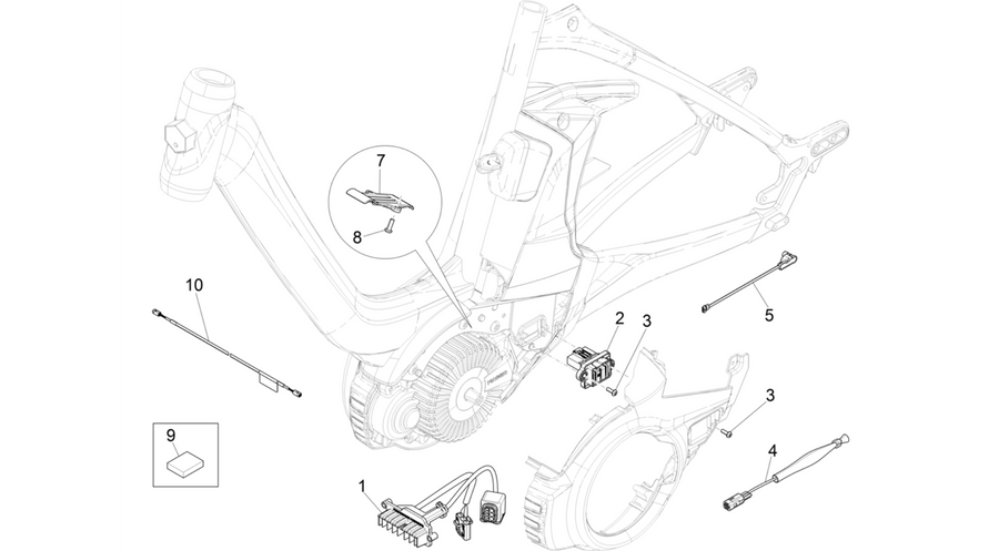Main cable harness