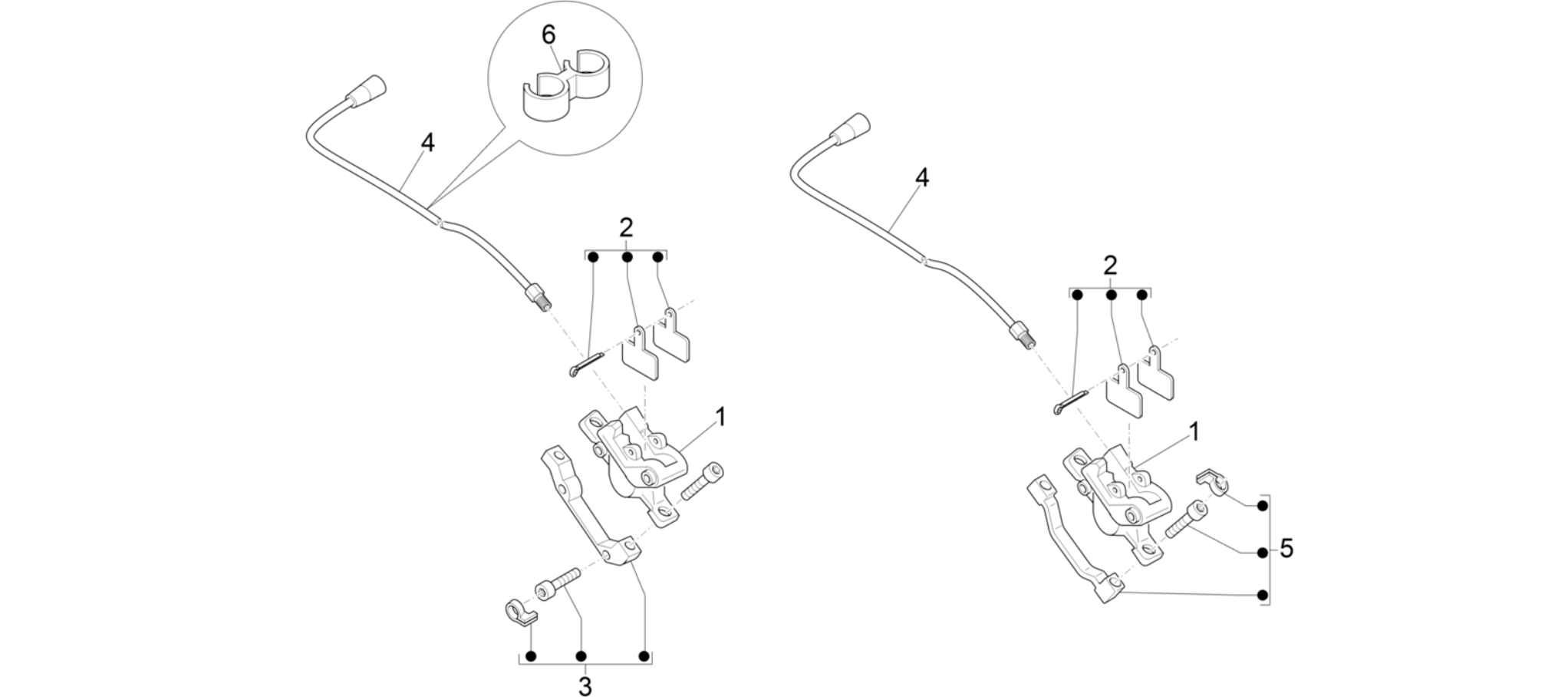 Brakes pipes - Calipers