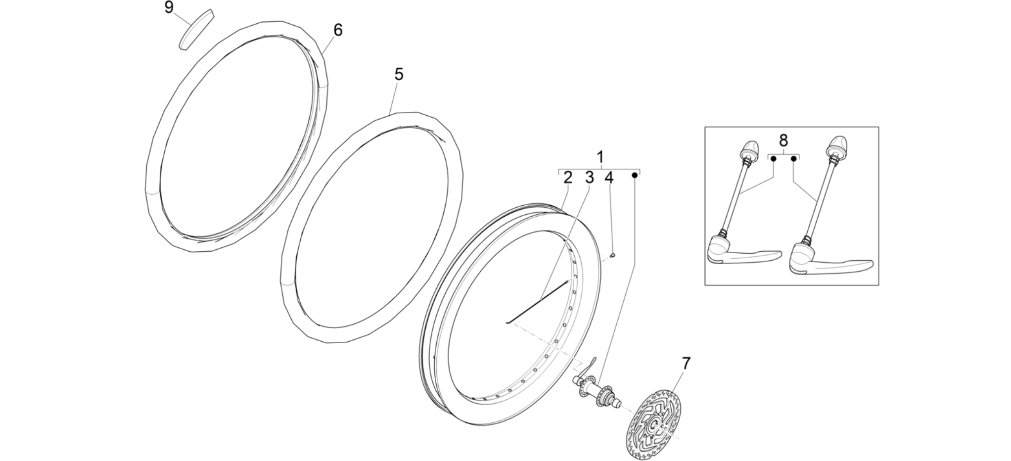 Front wheel