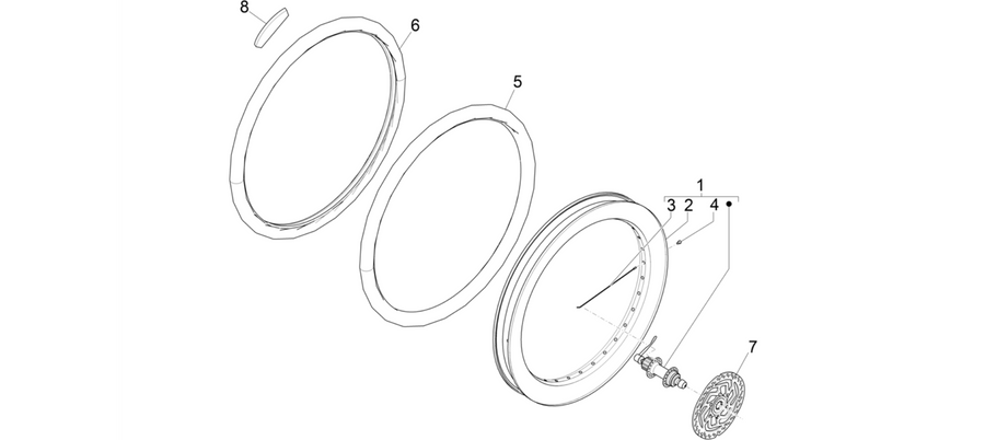 Rear wheel