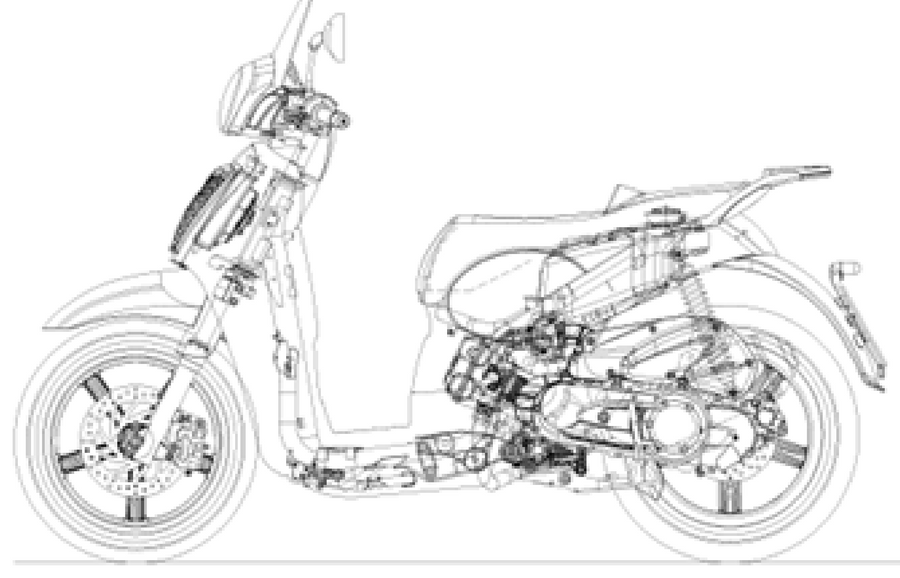 Scarabeo 125-200 Light Carb. 2007-2010
