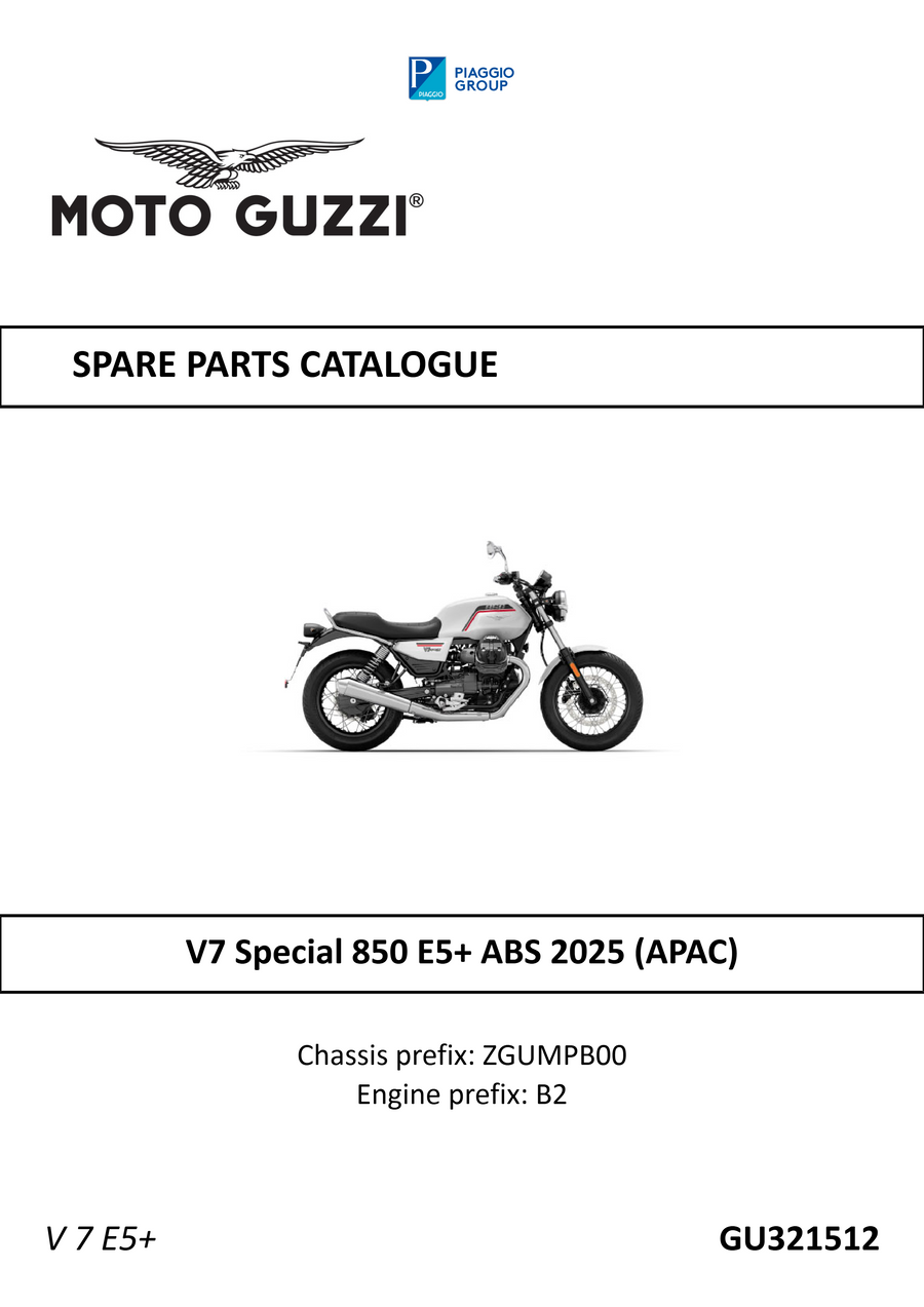 V7 Special 850 E5+ ABS 2025 (APAC)