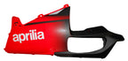 LH LOWER FAIRING, RED/BLACK