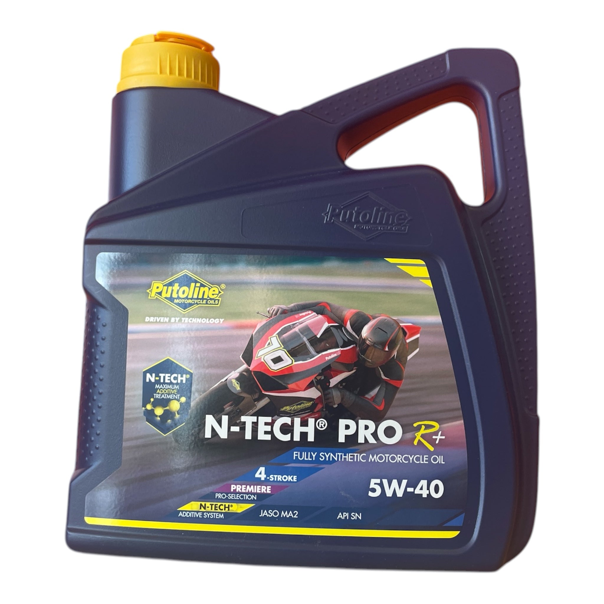 PUTOLINE N-TECH PRO R+ FULLY SYNTHETIC OIL 4-STROKE 5W/40 - 4 LITRE