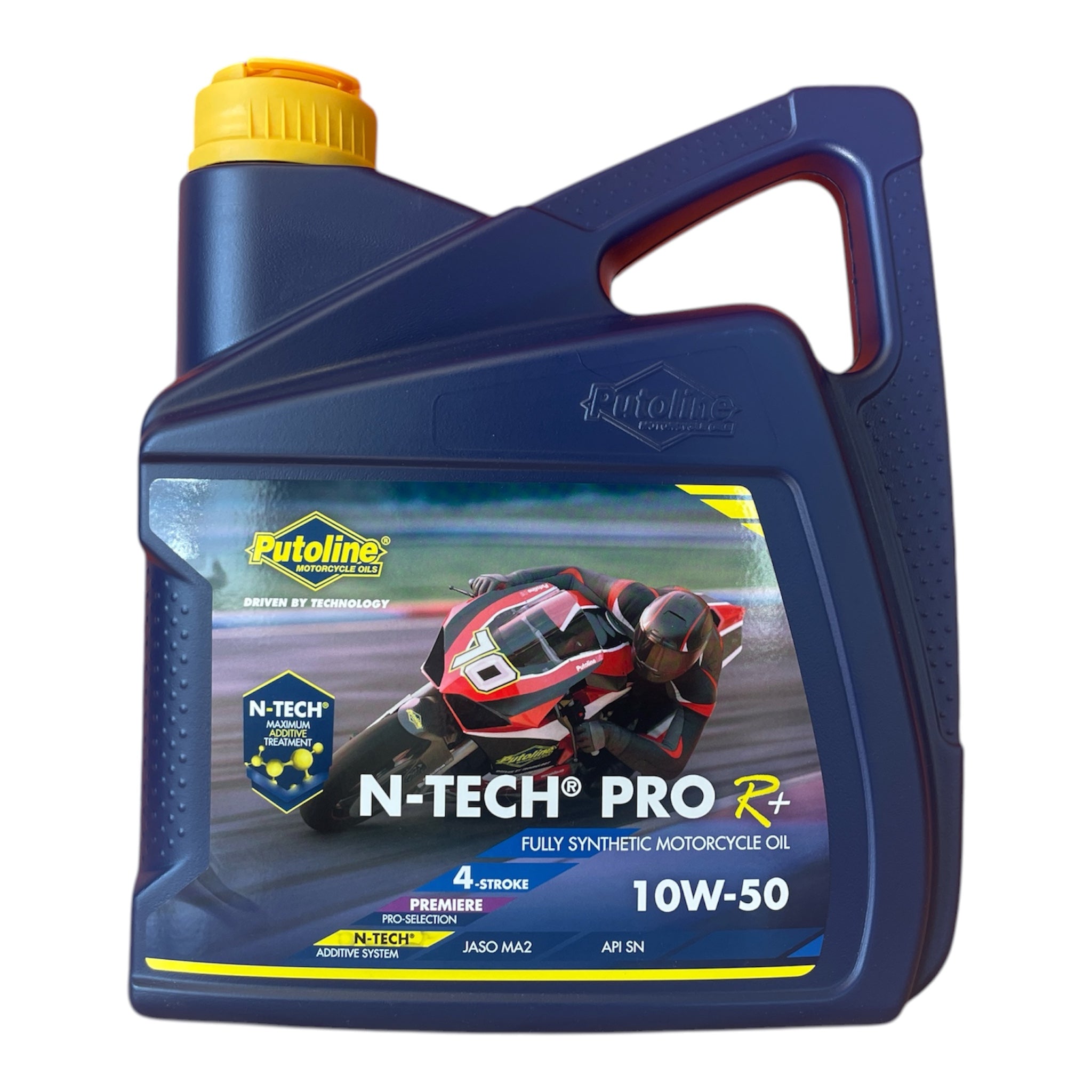 PUTOLINE N-TECH PRO R+ FULLY SYNTHETIC OIL 4-STROKE 10W/50 - 4 LITRE