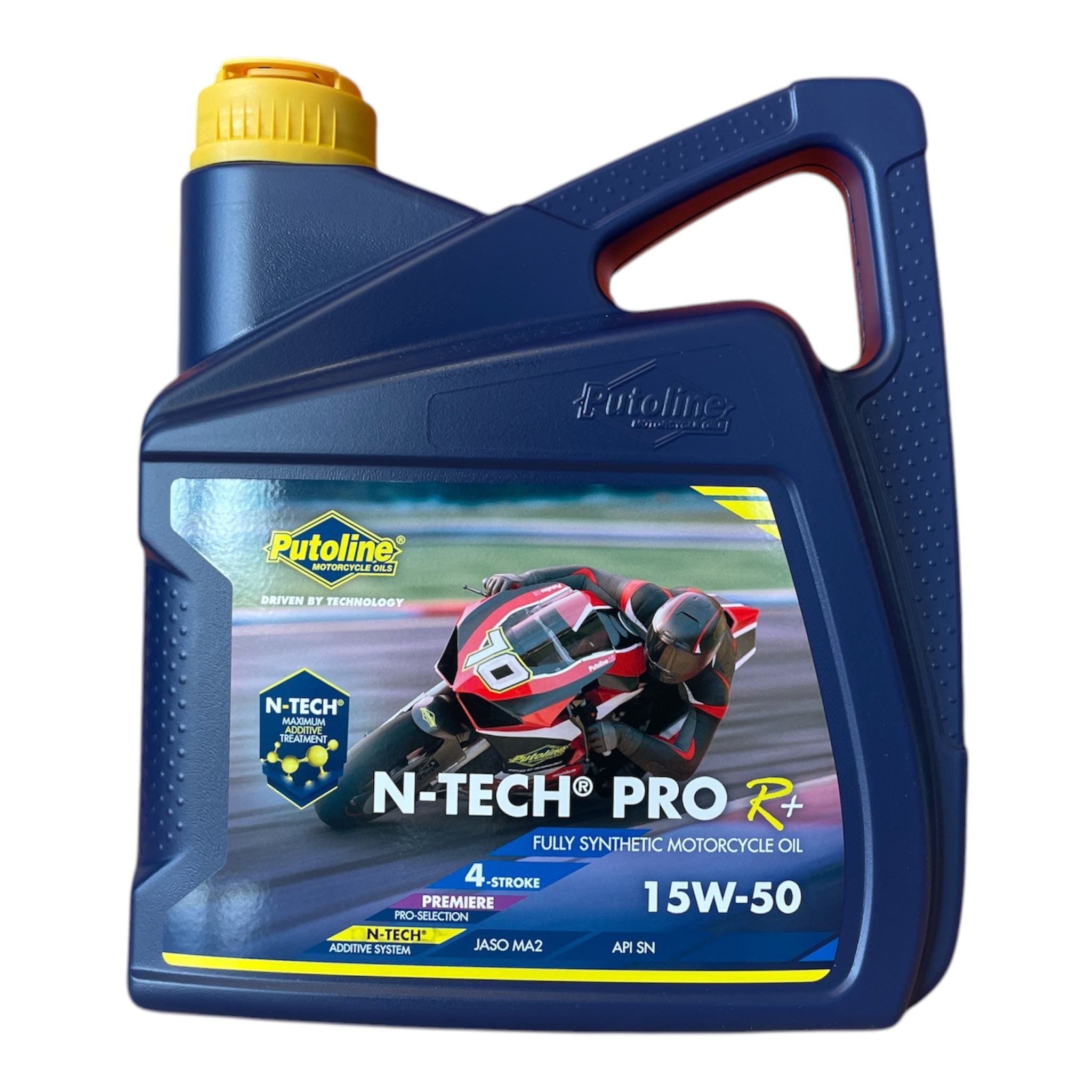 PUTOLINE N-TECH PRO R+ FULLY SYNTHETIC OIL 4-STROKE 15W/50 - 4 LITRE