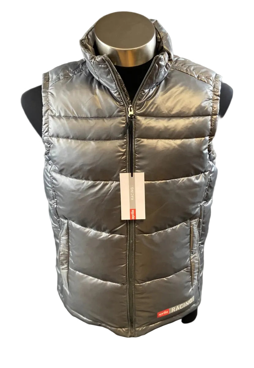 APRILIA MENS GILET VEST SILVER