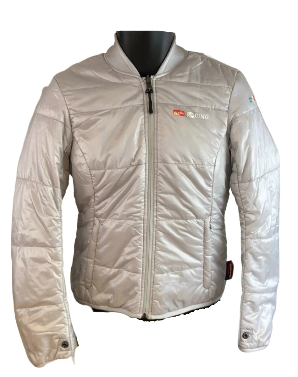 APRILIA LADIES JACKET SILVER