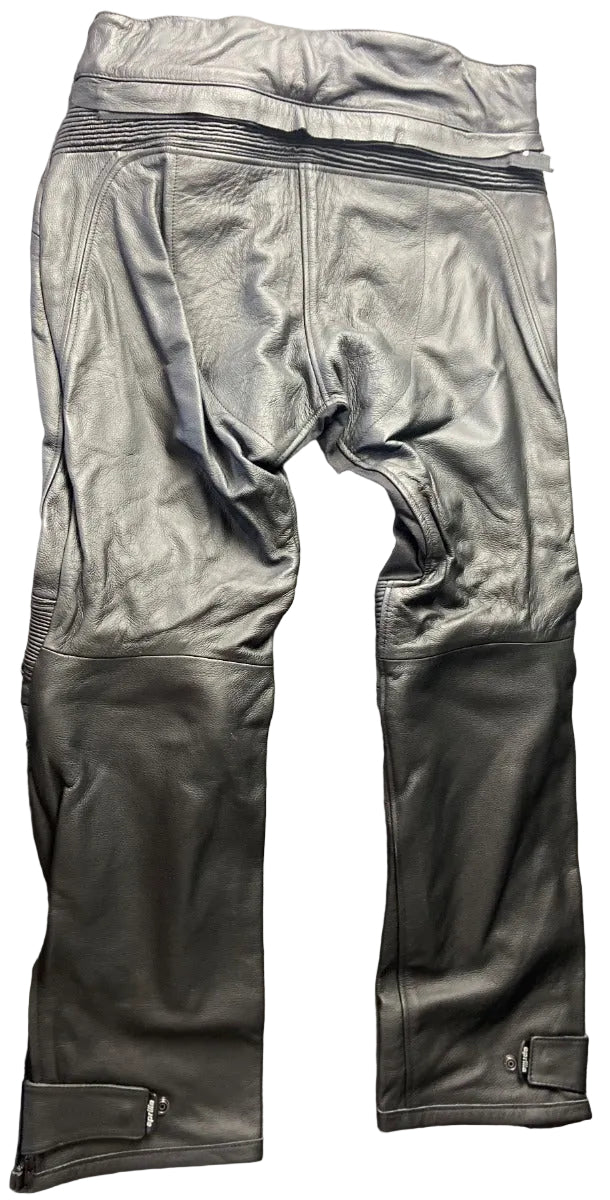 APRILIA LEATHER TOURING TROUSERS BLACK