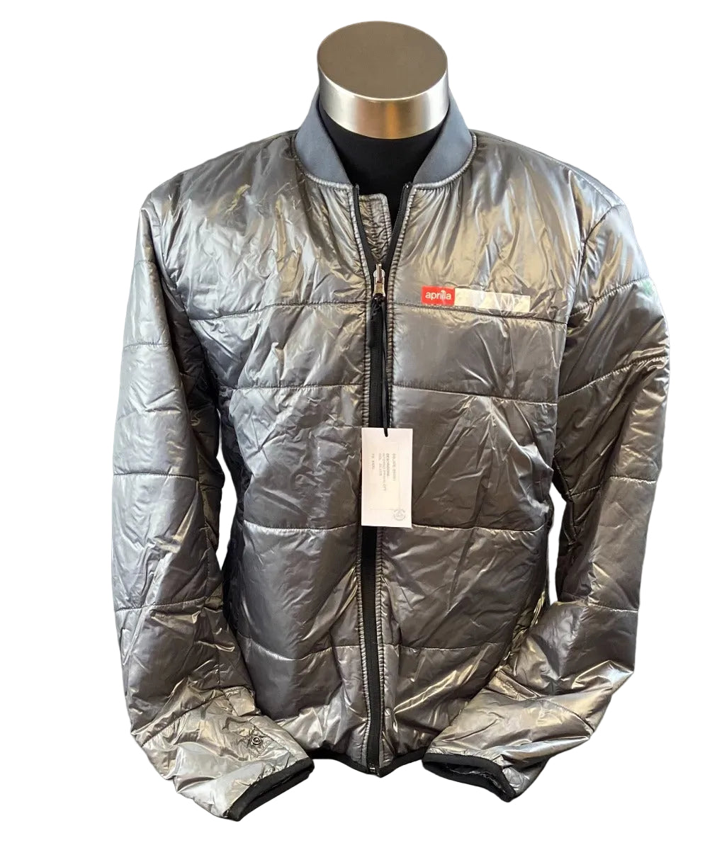APRILIA MENS RACING JACKET SILVER