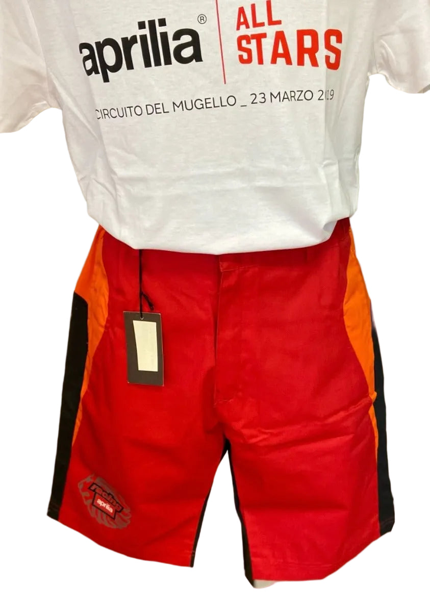 APRILIA MENS SHORTS RED