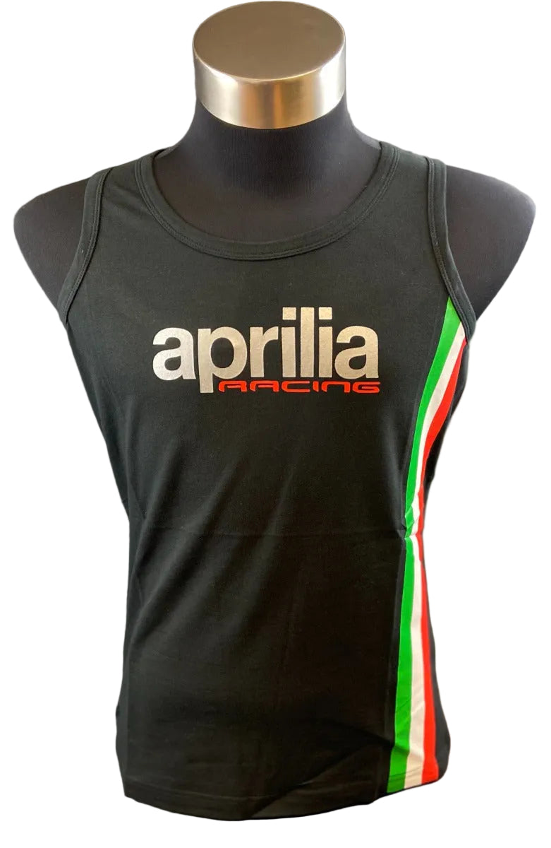APRILIA LADIES RACING VEST TOP BLACK