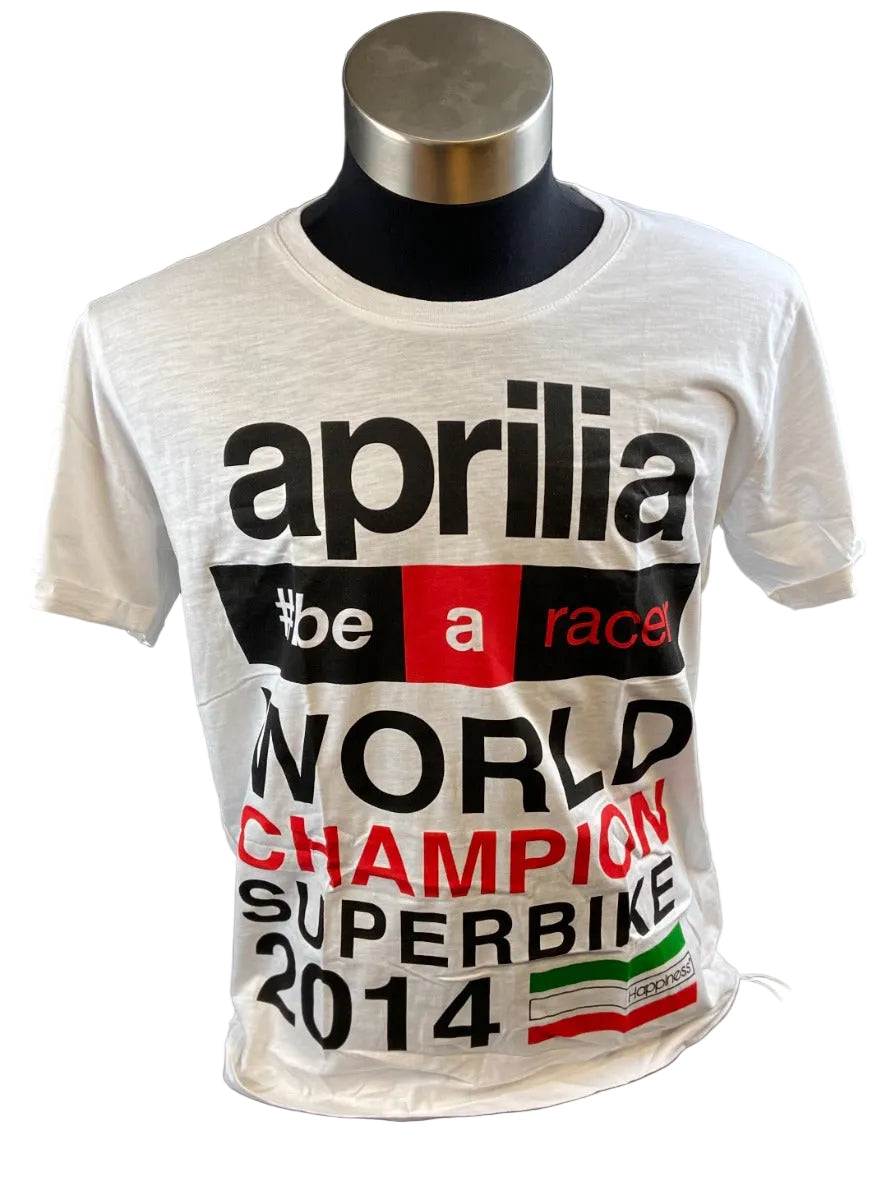 APRILIA MENS WORLD CHAMPION 2014 T-SHIRT