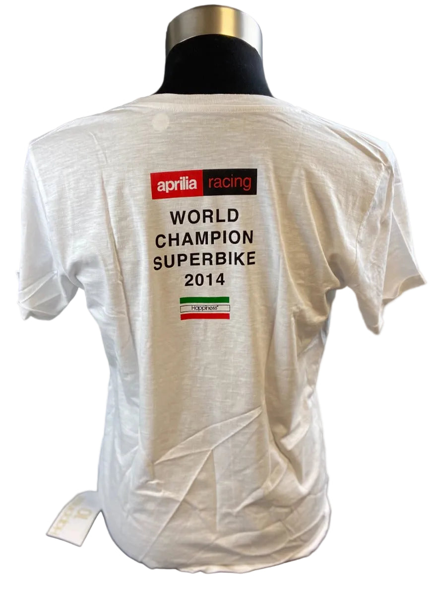 APRILIA MENS WORLD CHAMPION 2014 T-SHIRT