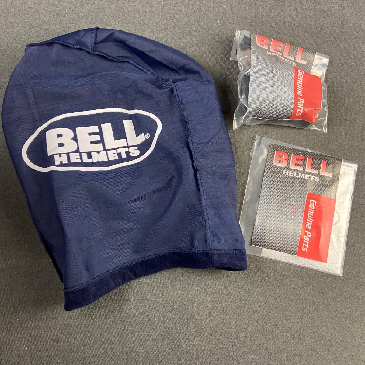 BELL HELMET BLACK WHITE AND BLUE