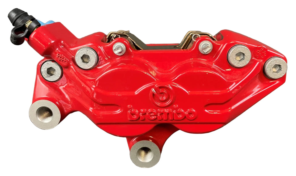 LH FRONT BRAKE CALIPER, RED
