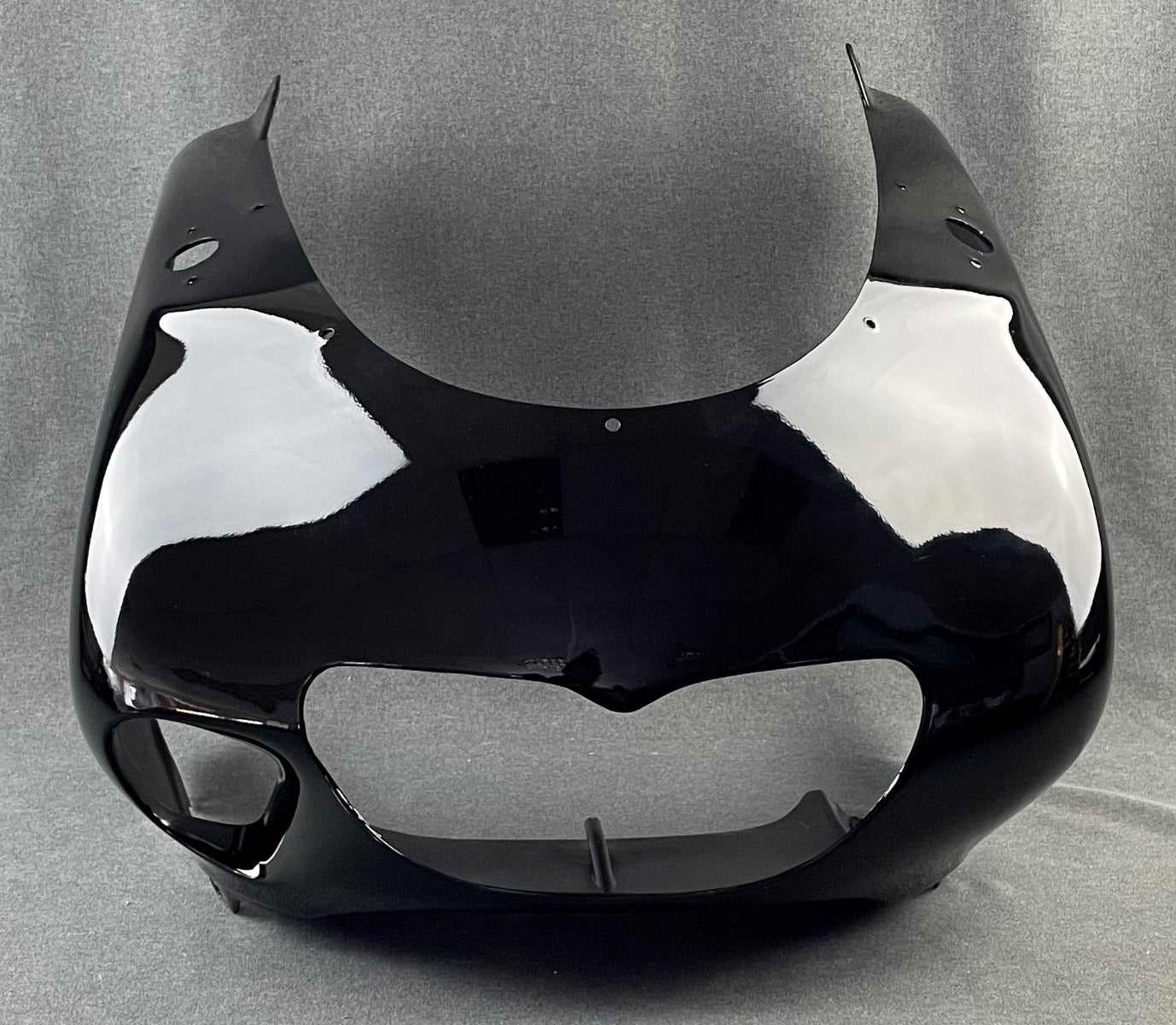 FRONT FAIRING, BLACK