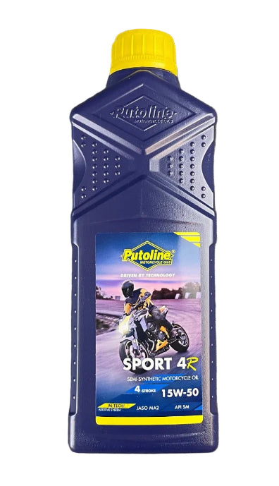 PUTOLINE SPORT 4R SEMI SYNTHETIC OIL 15W/50 4 STROKE - 1 LITRE