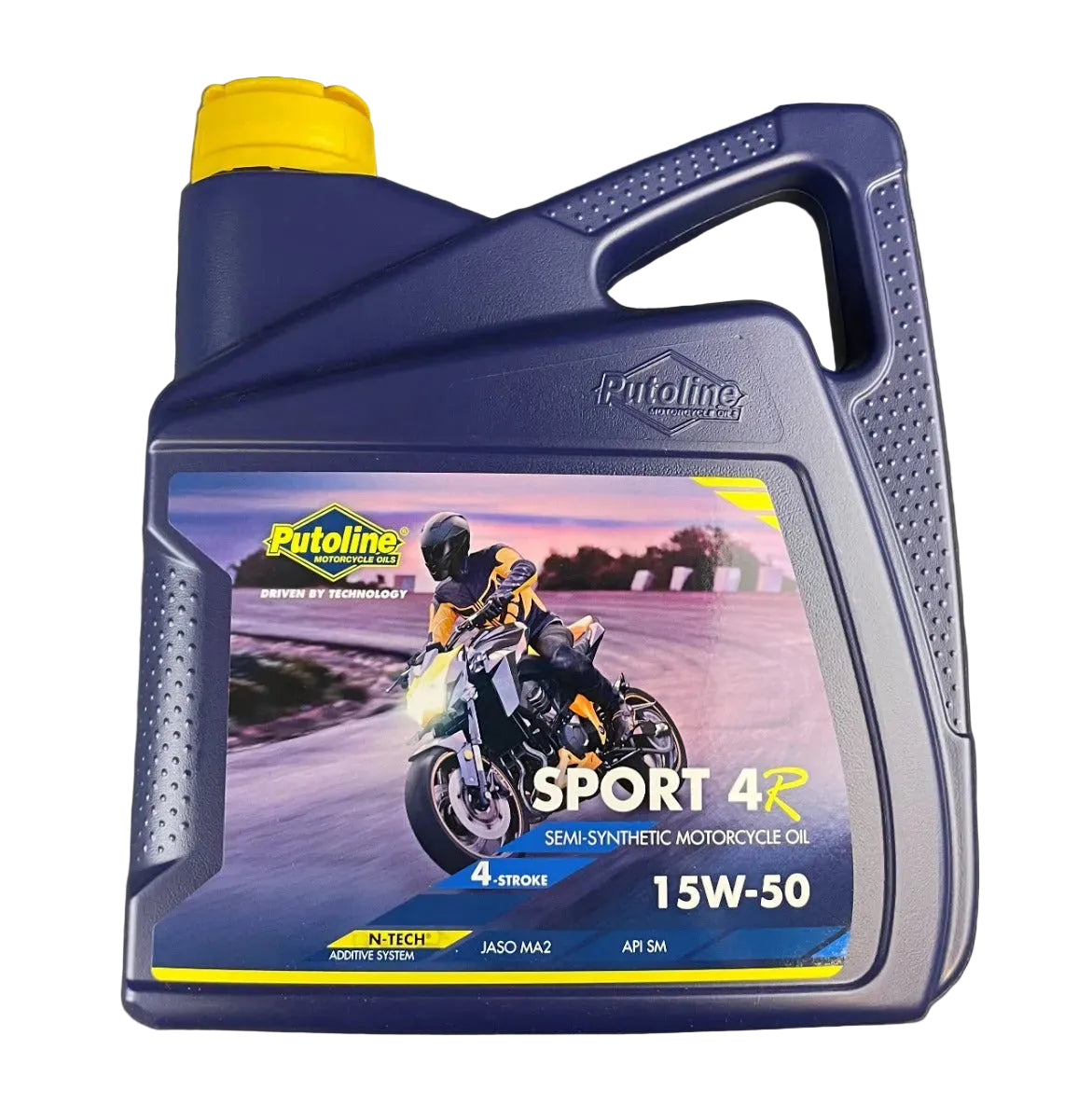 PUTOLINE SPORT 4R SEMI SYNTHETIC OIL 4-STROKE 15W/50 - 4 LITRE