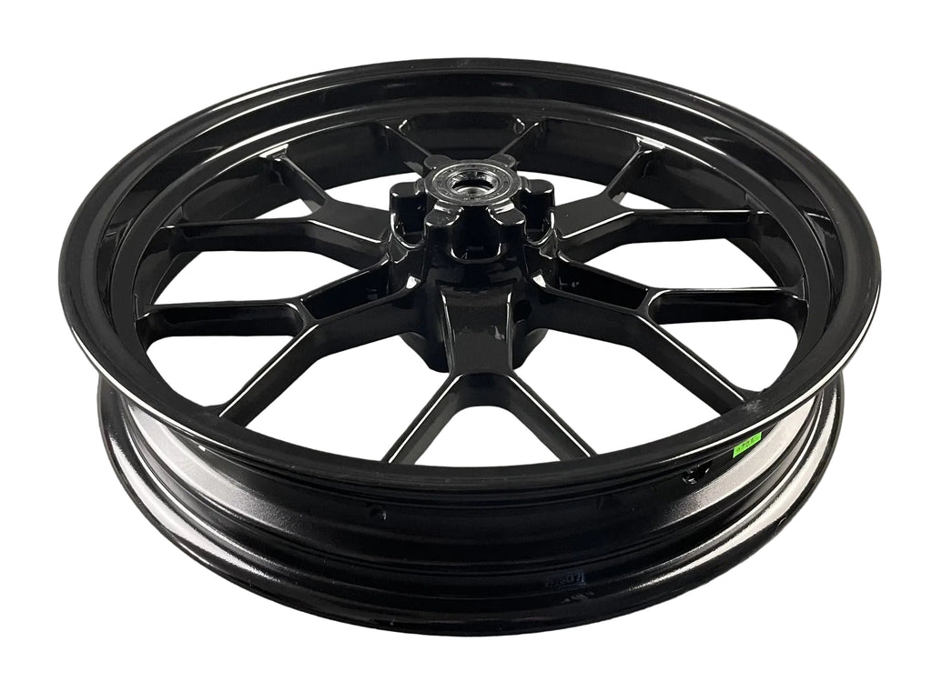 FRONT WHEEL, BLACK