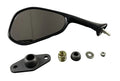 LH REARVIEW MIRROR, BLACK