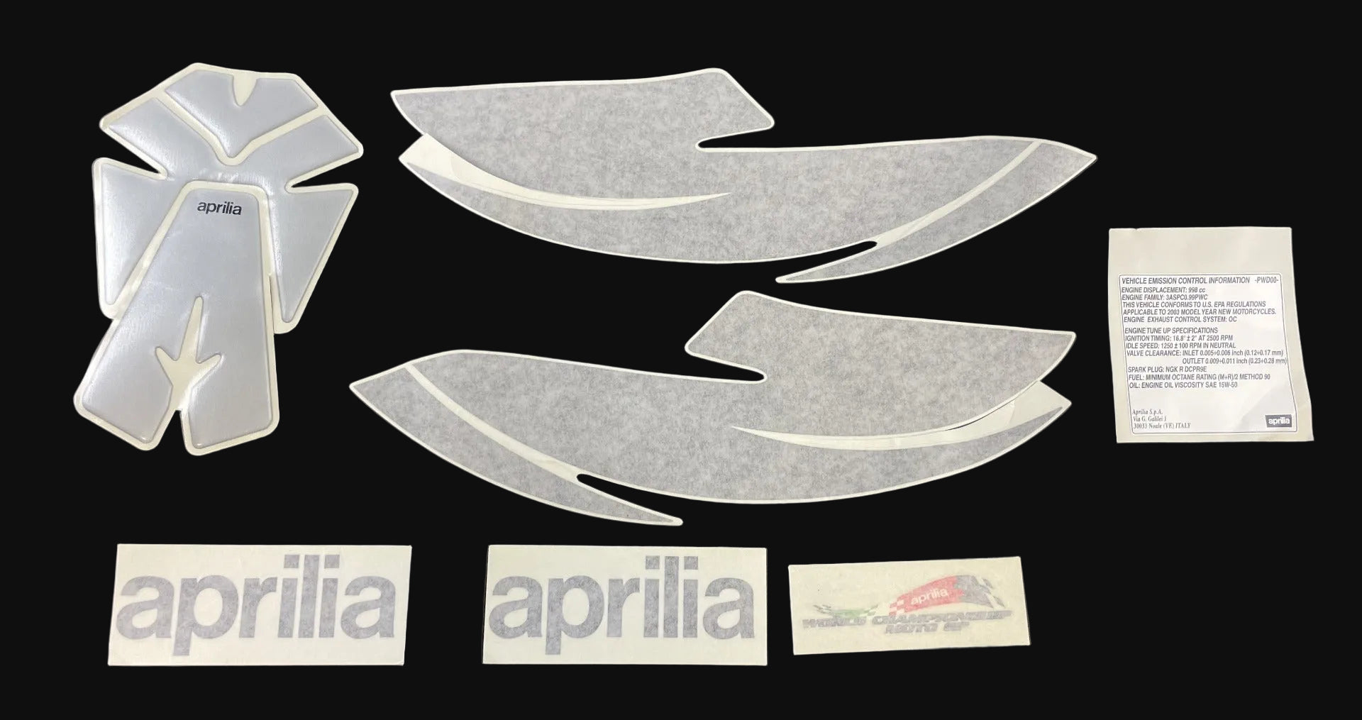 TANK DECAL SET
