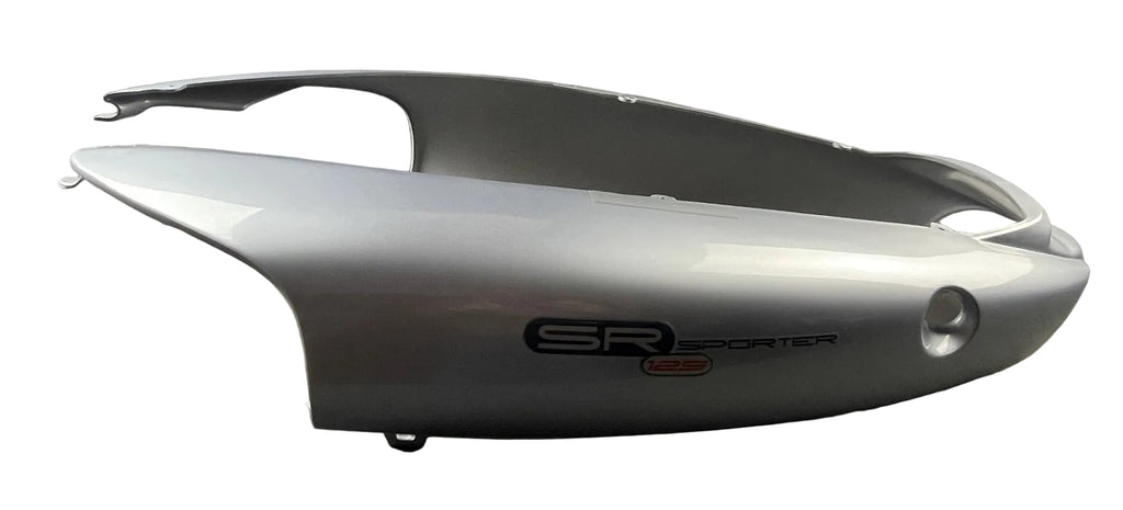 REAR FAIRING, ARTIC SILVER