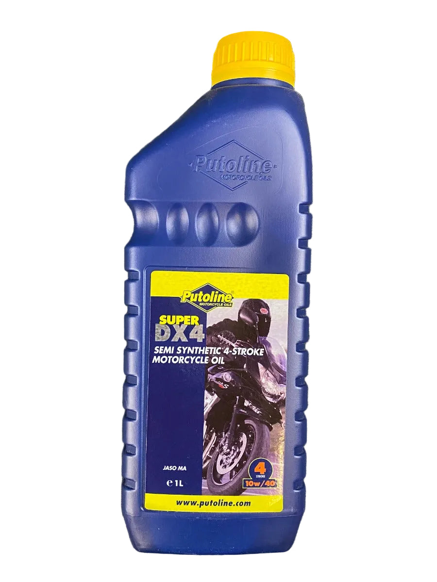 PUTOLINE SUPER DX4 SEMI SYNTHETIC 4-STROKE 10W/40 OIL - 1 LITRE