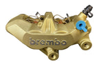 RH FRONT BRAKE CALIPER, GOLD