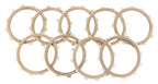 LINED CLUTCH DISCS 9 PC.