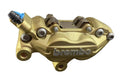 LH FRONT BRAKE CALIPER, GOLD