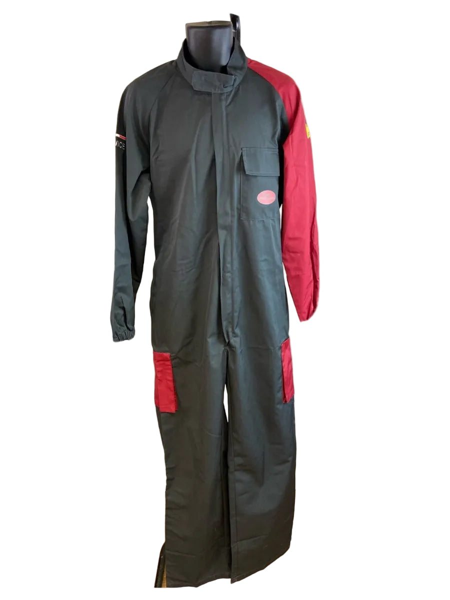 MOTO GUZZI OVERALLS BLACK/RED