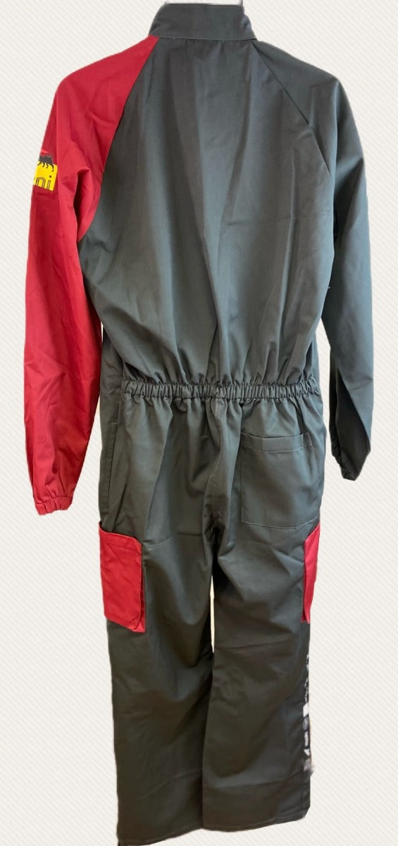 MOTO GUZZI OVERALLS BLACK/RED