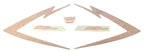 REAR FAIRING DECAL SET