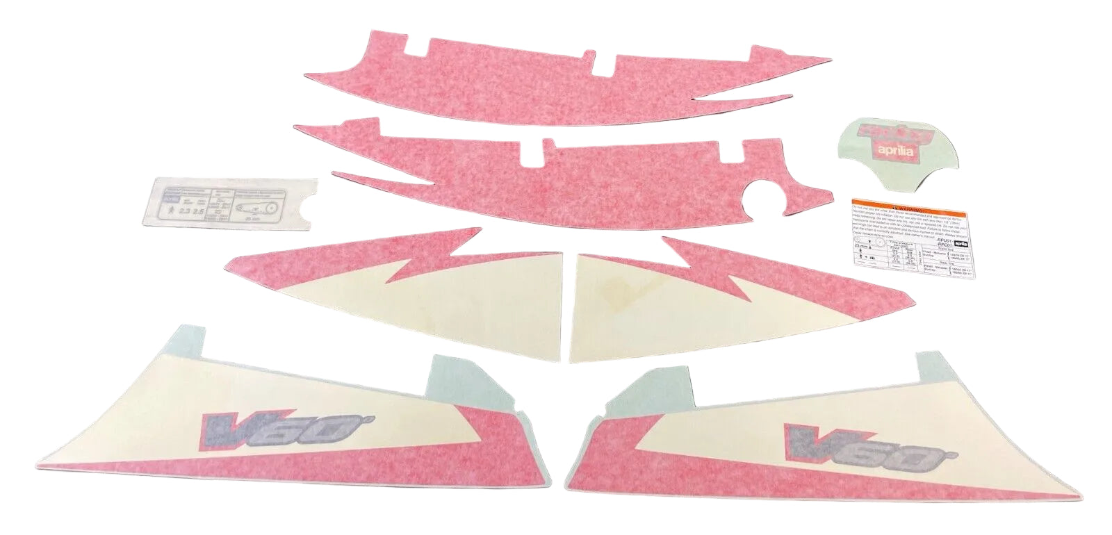 REAR FAIRING DECAL SET