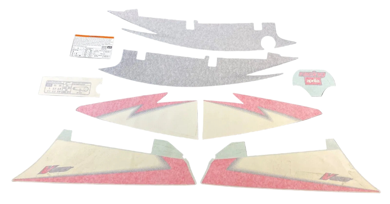 REAR FAIRING DECAL SET
