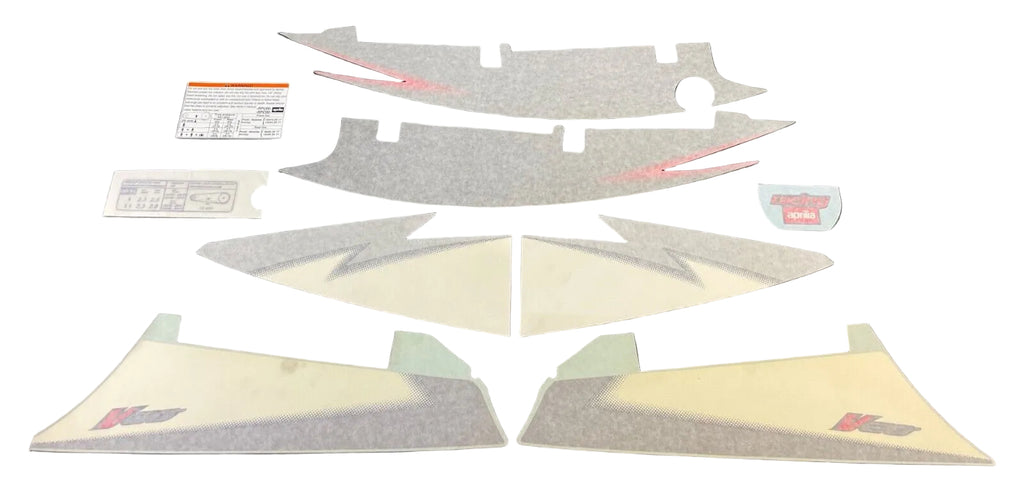 REAR FAIRING DECAL SET