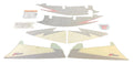 REAR FAIRING DECAL SET