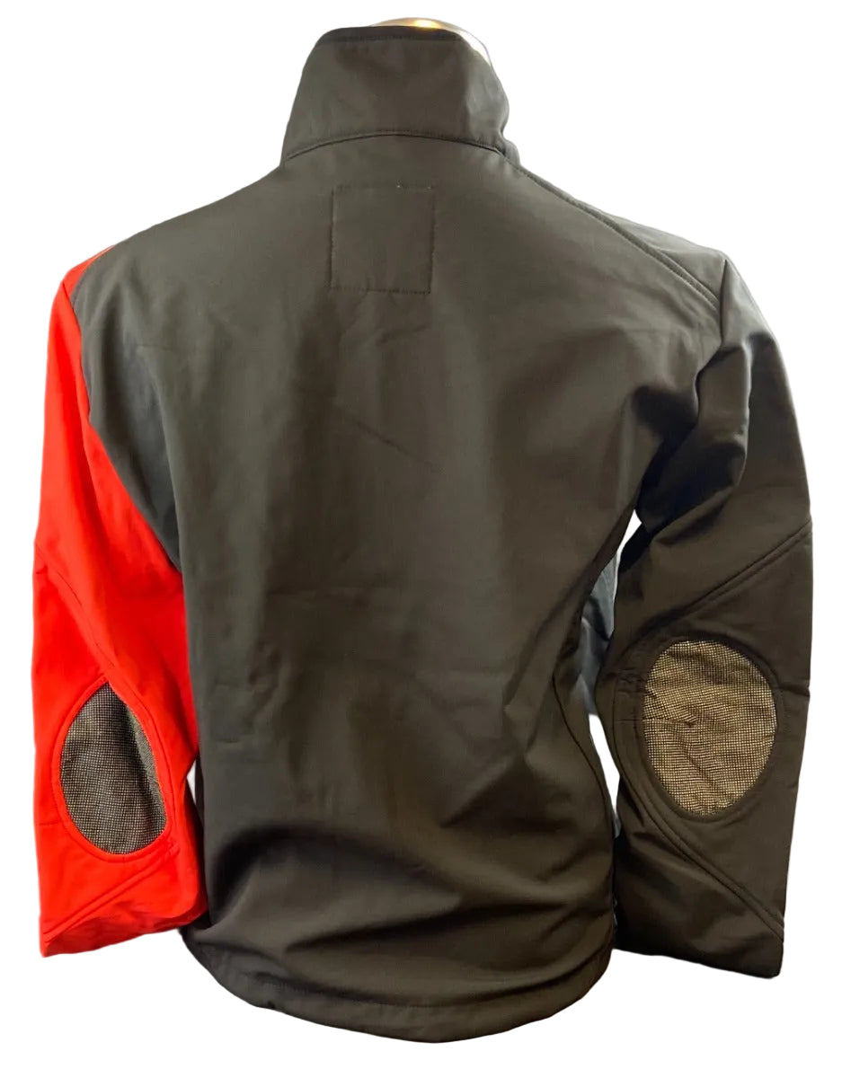 APRILIA MENS SOFT SHELL JACKET BLACK/RED