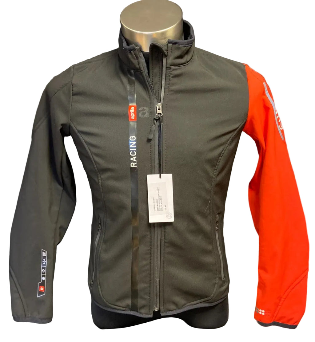 APRILIA LADIES SOFT SHELL JACKET BLACK/RED