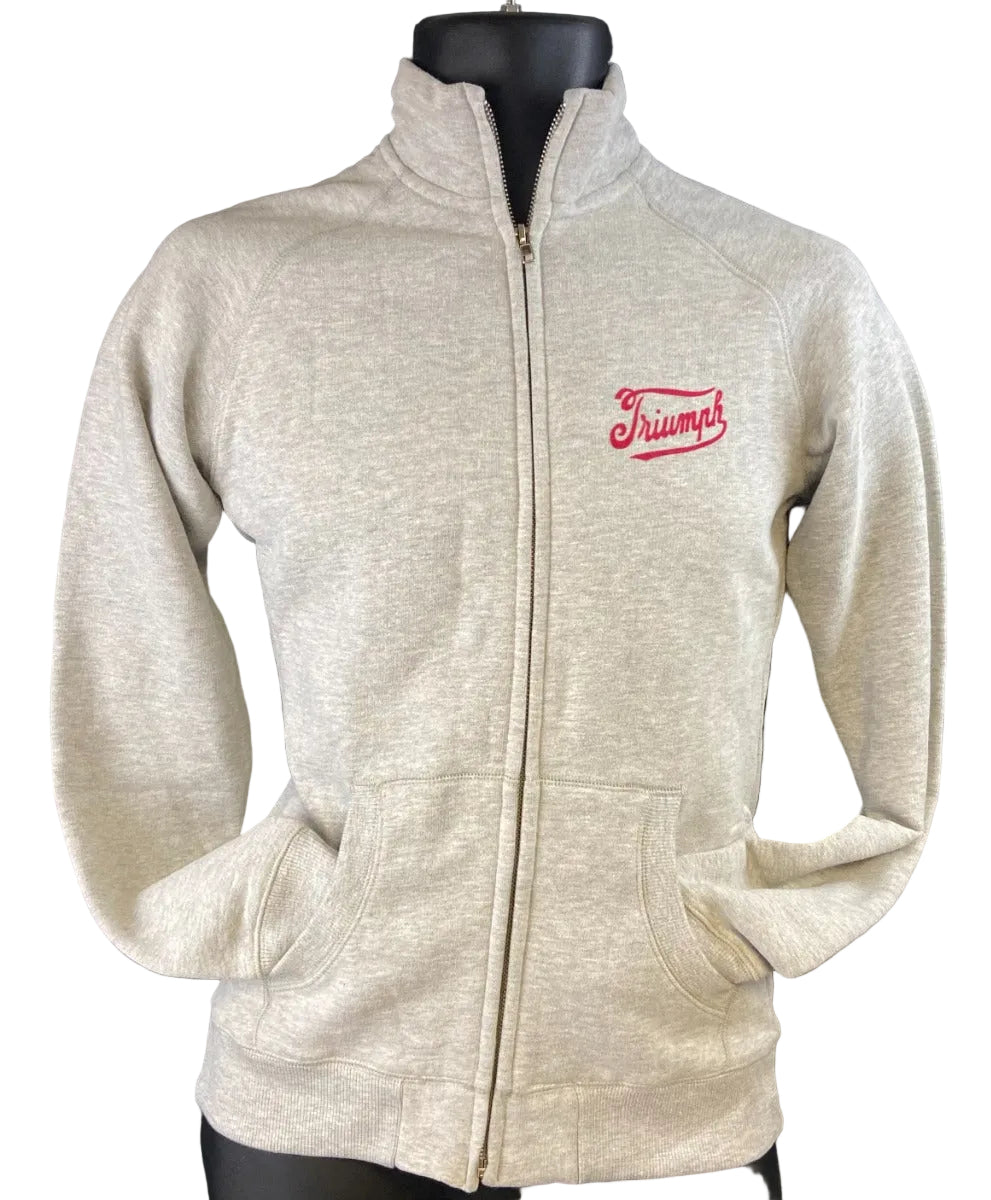 TRIUMPH LADIES FULL ZIP JACKET GREY